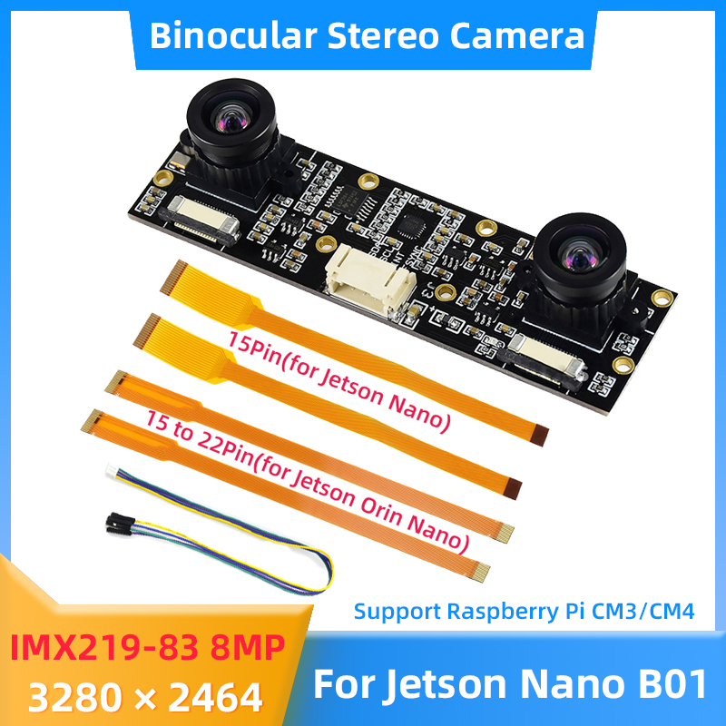 8MP IMX219 Binocular Camera fo - đánh giá và giá Raspberry Pi Hq Camera Microscope Lens